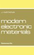 Modern Electronic Materials (eBook, PDF) - Bild 1