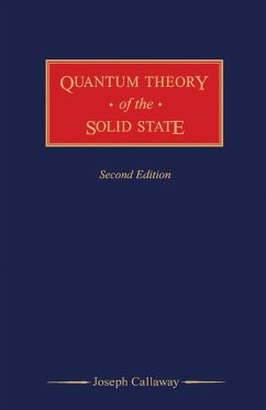 Cover Quantum Theory of the Solid State (eBook, PDF)