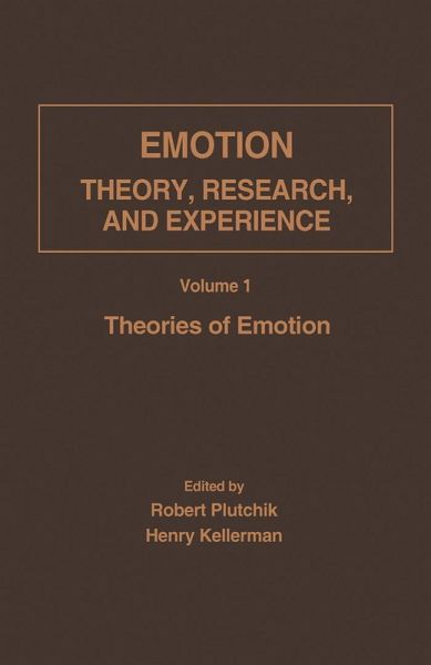 Theories of Emotion (eBook, PDF) Theories of Emotion (eBook, PDF)