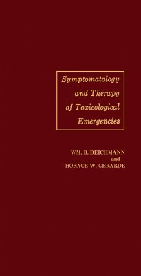 Cover Symptomatology and Therapy of Toxicological Emergencies (eBook, PDF)