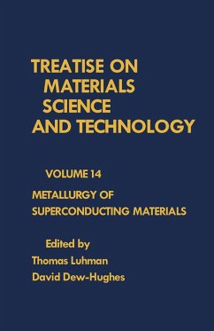 Cover Metallurgy of Superconducting Materials (eBook, PDF)
