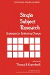 Single Subject Research (eBook, PDF) - Bild 1