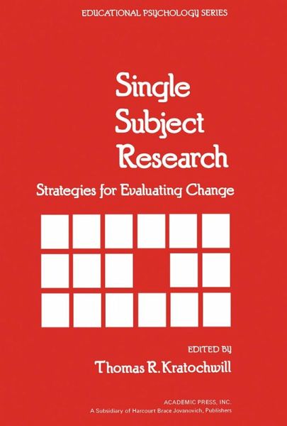 Single Subject Research (eBook, PDF)