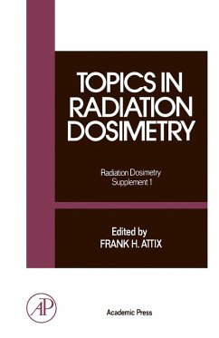 Cover Topics in Radiation Dosimetry (eBook, PDF)