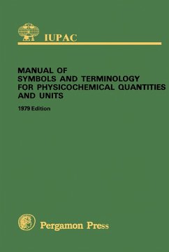 Manual of Symbols and Terminology for Physicochemical Quantities and Units (eBook, PDF) - Whiffen, D. H.