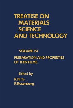 Preparation and Properties of Thin Films (eBook, PDF)