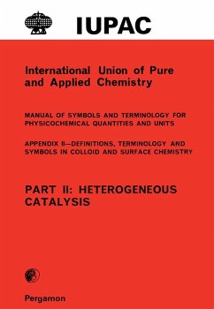 Manual of Symbols and Terminology for Physicochemical Quantities and Units-Appendix II (eBook, PDF) - Burwell, Robert L.
