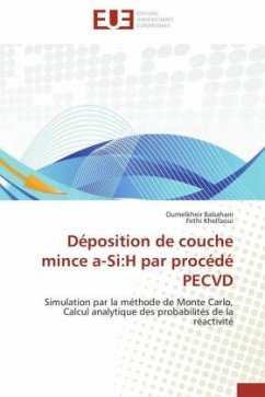 Déposition de couche mince a-Si:H par procédé PECVD - Babahani, Oumelkheir;Khelfaoui, Fethi