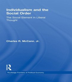 Individualism and the Social Order (eBook, ePUB) - McCann, Charles