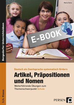 Artikel, Präpositionen & Nomen - Schule 3/4 (eBook, PDF) - Stens, Maria