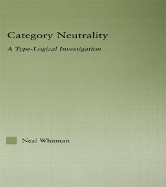 Cover Category Neutrality (eBook, PDF)