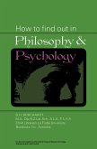 How to Find Out in Philosophy and Psychology (eBook, PDF)