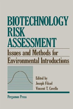 Cover Biotechnology Risk Assessment (eBook, PDF)