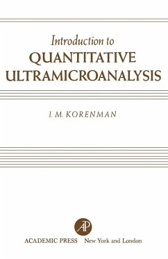 Introduction to Quantitative Ultramicroanalysis (eBook, PDF) - Korenman, I. M.