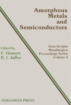 Amorphous Metals and Semiconductors (eBook, PDF)