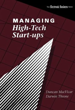 Managing High-Tech Start-Ups (eBook, PDF) - MacVicar, Duncan; Throne, Darwin