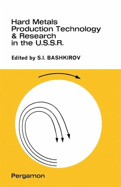 Cover Hard Metals Production Technology and Research in the U.S.S.R. (eBook, PDF)