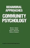 Behavioral Approaches to Community Psychology (eBook, PDF)