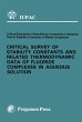 Critical Survey of Stability Constants... - Bild 1