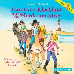 Conni, das Kleeblatt und die Pferde am Meer / Conni & Co Bd.11 (2 Audio-CDs) - Hoßfeld, Dagmar