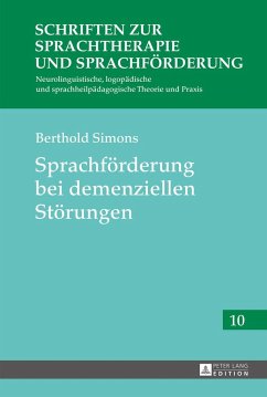 Sprachförderung bei demenziellen Störungen - Simons, Berthold