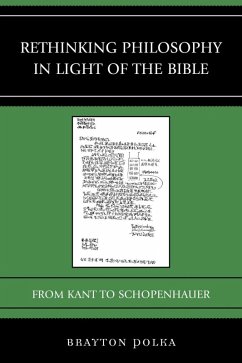 Cover Rethinking Philosophy in Light of the Bible (eBook, ePUB)