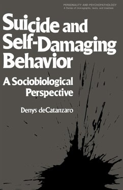 Cover Suicide and Self-Damaging Behavior (eBook, PDF)