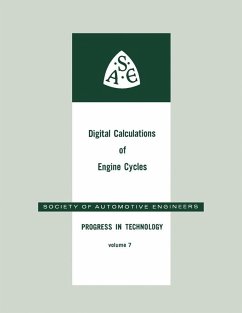 Digital Calculations of Engine Cycles (eBook, PDF) - Starkman, E. S.; Patterson, D. J.; Taylor, C. Fayette