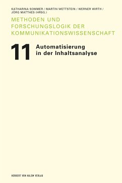 Automatisierung in der Inhaltsanalyse (eBook, PDF)