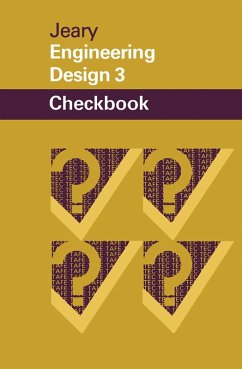Engineering Design 3 Checkbook (eBook, PDF) - Jeary, L N