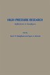 High-Pressure Research (eBook, PDF) - Bild 1