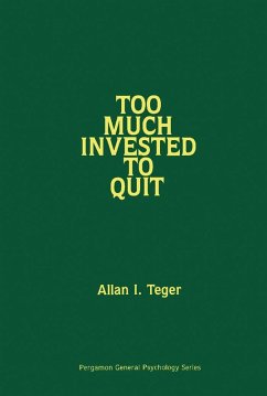 Cover Too Much Invested to Quit (eBook, PDF)