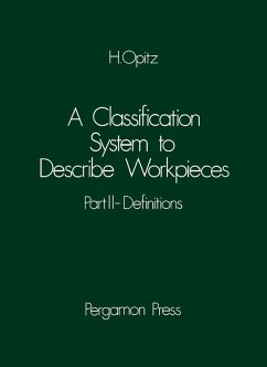 A Classification System to Describe Workpieces (eBook, PDF)