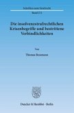 Die insolvenzstrafrechtlichen Krisenbegriffe und bestrittene Verbindlichkeiten