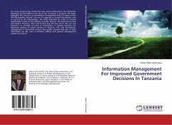 Information Management For Improved Government Decisions In Tanzania - Hitler Sanchawa, Denis