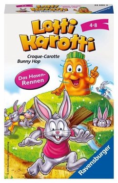 Ravensburger 20962 - Lotti Karotti, das Hasenrennen - Mitbringspiel für Kinder und Familien ab 4 Jahren