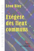 Exégèse des lieux communs