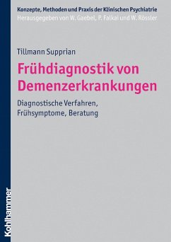 Frühdiagnostik von Demenzerkrankungen (eBook, ePUB) - Supprian, Tillmann