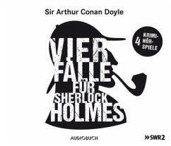 Vier Fälle für Sherlock Holmes, 4 Audio-CDs - Doyle, Arthur Conan