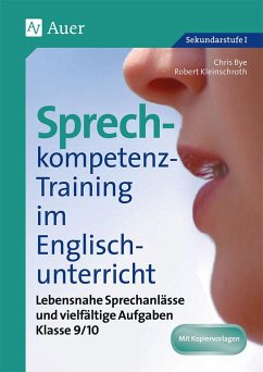 Sprechkompetenz-Training Englisch 9/10 - Bye, Chris; Kleinschroth, Robert