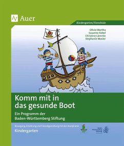 Komm mit in das gesunde Boot - Kindergarten - Wartha, Olivia; Kobel, S.