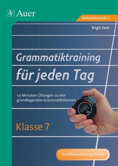 Grammatiktraining für jeden Tag Klasse 7 - Zeeb, Birgit