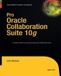 Pro Oracle Collaboration Suite 10g - Bild 1