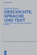Geschichte, Sprache und Text - Bild 1
