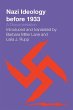 Nazi Ideology before 1933 - Bild 1
