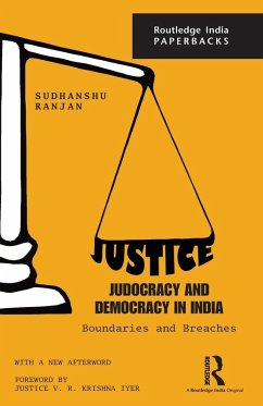 Justice, Judocracy and Democracy in India Cover Justice, Judocracy and Democracy in India