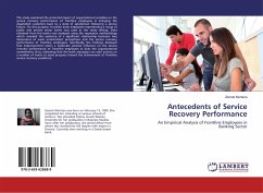 Antecedents of Service Recovery Performance