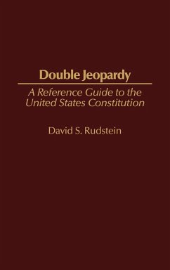 Double Jeopardy - Rudstein, David S.