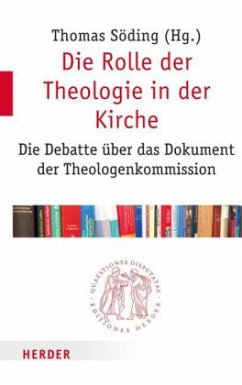 Cover Die Rolle der Theologie in der Kirche