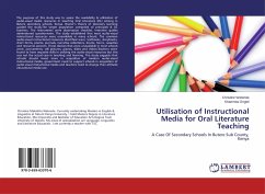 Utilisation of Instructional Media for Oral Literature Teaching